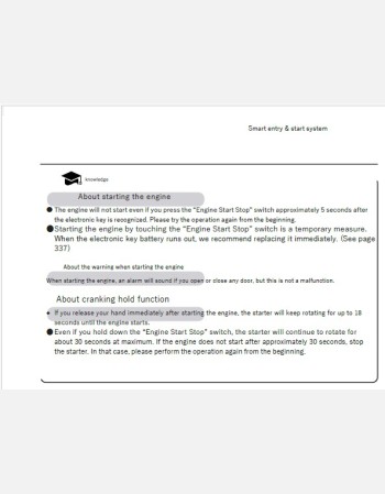 toyota belta 2011-2012 owners manual in english